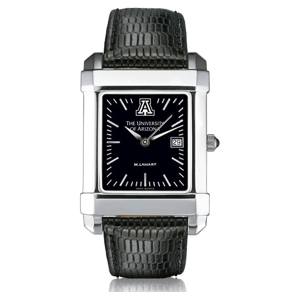 University of Arizona Men's Black Quad with Leather Shot #2