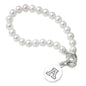University of Arizona Pearl Bracelet with Sterling Silver Charm Shot #1