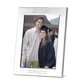 University of Arizona Polished Pewter 5x7 Picture Frame Shot #1