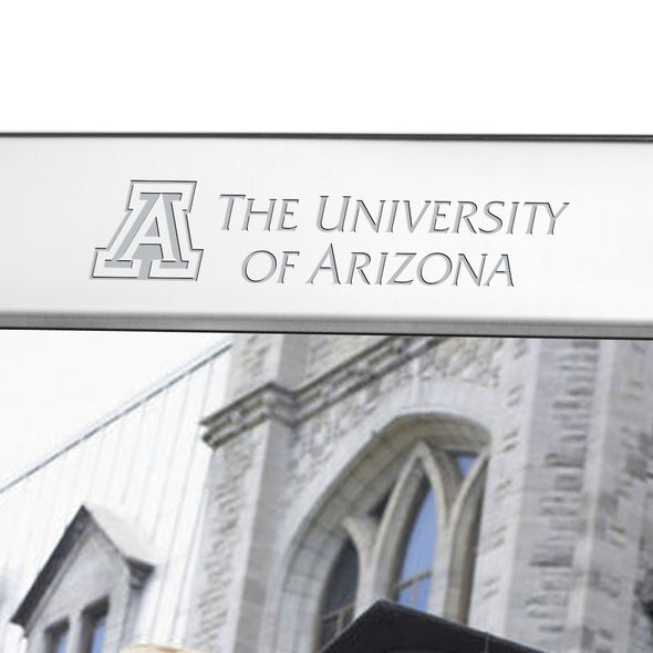 University of Arizona Polished Pewter 8x10 Picture Frame Shot #2
