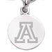 University of Arizona Sterling Silver Charm