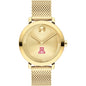 University of Arizona Women's Movado Bold Gold with Mesh Bracelet Shot #2