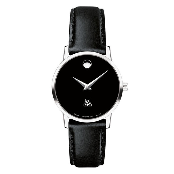 University of Arizona Women&#39;s Movado Museum with Leather Strap Shot #2
