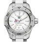 University of Arizona Women's TAG Heuer Steel Aquaracer with Silver Dial Shot #1