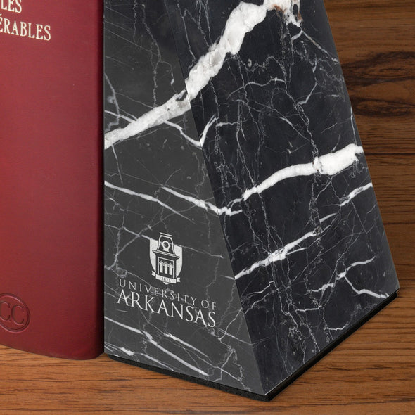 University of Arkansas Marble Bookends by M.LaHart Shot #4
