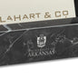 University of Arkansas Marble Business Card Holder Shot #2
