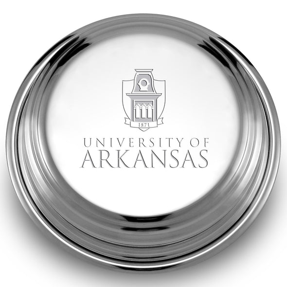 University of Arkansas Pewter Paperweight Shot #2