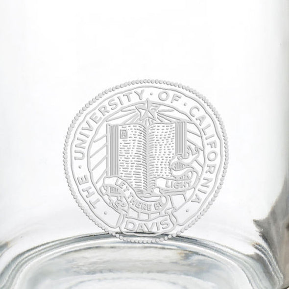 University of California, Davis 13 oz Glass Coffee Mug Shot #3
