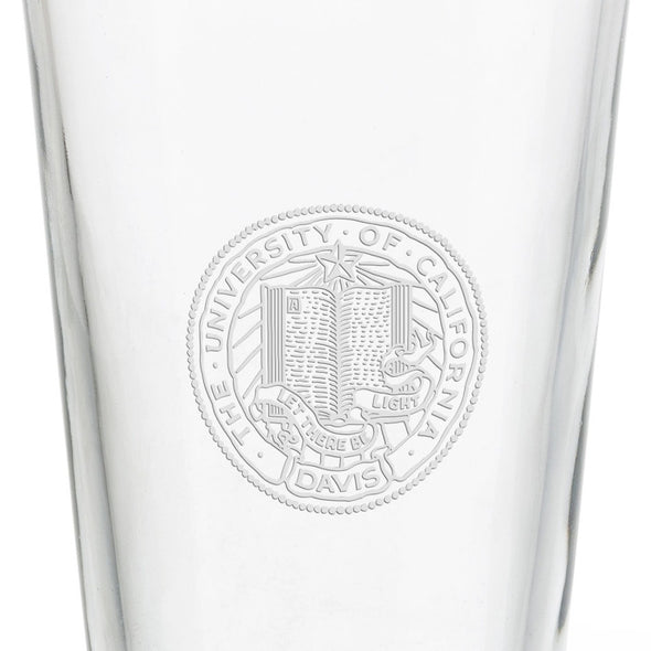 University of California, Davis 16 oz Pint Glass Shot #3