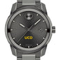 University of California, Davis Men's Movado BOLD Gunmetal Grey with Date Window Shot #1