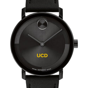 University of California, Davis Men's Movado BOLD with Black Leather Strap Shot #1