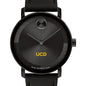 University of California, Davis Men's Movado BOLD with Black Leather Strap Shot #1