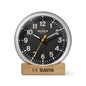 University of California, Davis Shinola Desk Clock, The Runwell with Black Dial at M.LaHart & Co. Shot #1