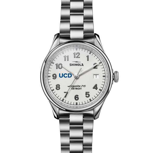 University of California, Davis Shinola Watch, The Vinton 38 mm Alabaster Dial at M.LaHart & Co. Shot #2