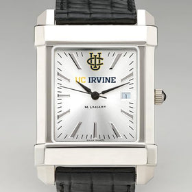 University of California, Irvine Men's Collegiate Watch with Leather Strap Shot #1