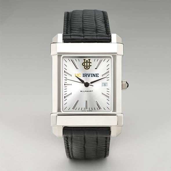 University of California, Irvine Men's Collegiate Watch with Leather Strap Shot #2