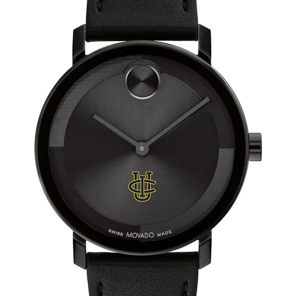 University of California, Irvine Men's Movado BOLD with Black Leather Strap Shot #1