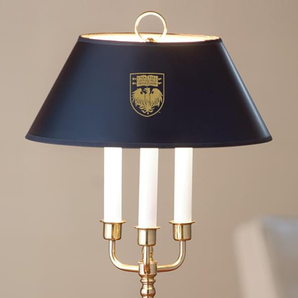 University of Chicago Lamp in Brass &amp; Marble Shot #2