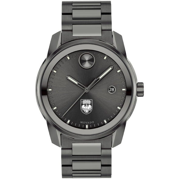 University of Chicago Men's Movado BOLD Gunmetal Grey with Date Window Shot #2