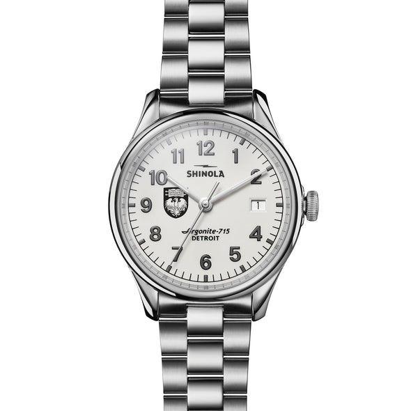 University of Chicago Shinola Watch, The Vinton 38 mm Alabaster Dial at M.LaHart & Co. Shot #2