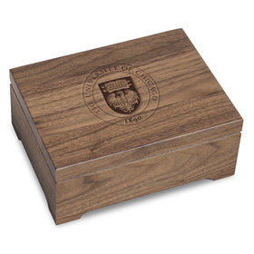 University of Chicago Solid Walnut Desk Box Shot #1