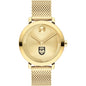 University of Chicago Women's Movado Bold Gold with Mesh Bracelet Shot #2
