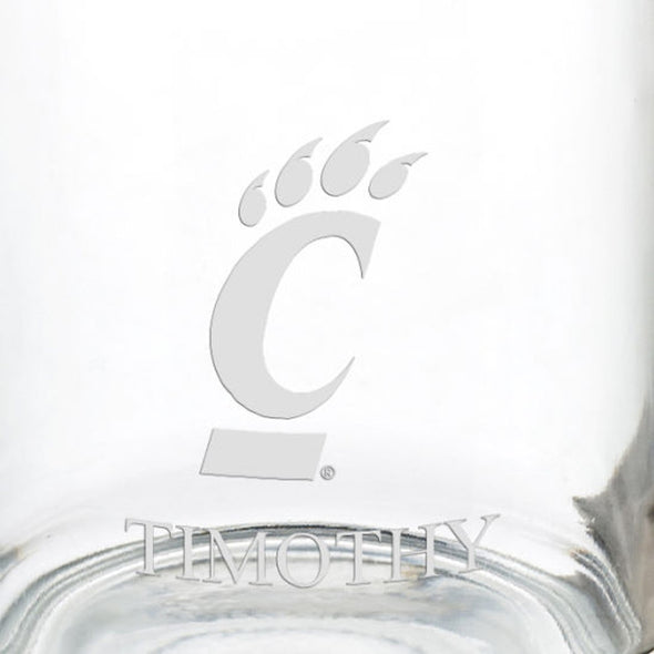 University of Cincinnati 13 oz Glass Coffee Mug Shot #3