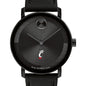 University of Cincinnati Men's Movado BOLD with Black Leather Strap Shot #1