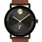 University of Cincinnati Men's Movado BOLD with Cognac Leather Strap Shot #1