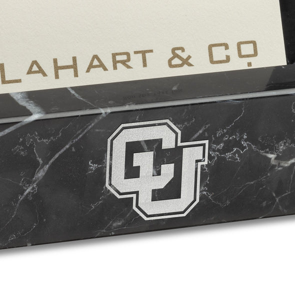 University of Colorado Marble Business Card Holder Shot #2