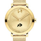 University of Colorado Women's Movado Bold Gold with Mesh Bracelet Shot #1