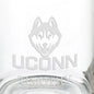 University of Connecticut 13 oz Glass Coffee Mug Shot #3