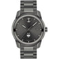 University of Connecticut Men's Movado BOLD Gunmetal Grey with Date Window Shot #2