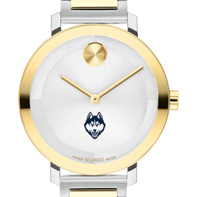 University of Connecticut Women's Movado BOLD 2-Tone with Bracelet Shot #1