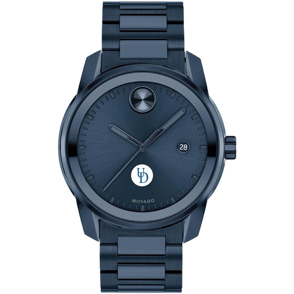 University of Delaware Men&#39;s Movado BOLD Blue Ion with Date Window Shot #2