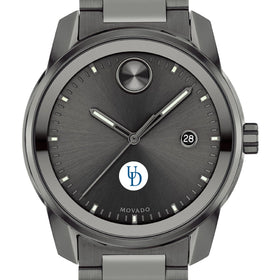 University of Delaware Men's Movado BOLD Gunmetal Grey with Date Window Shot #1