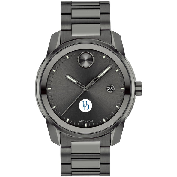 University of Delaware Men's Movado BOLD Gunmetal Grey with Date Window Shot #2