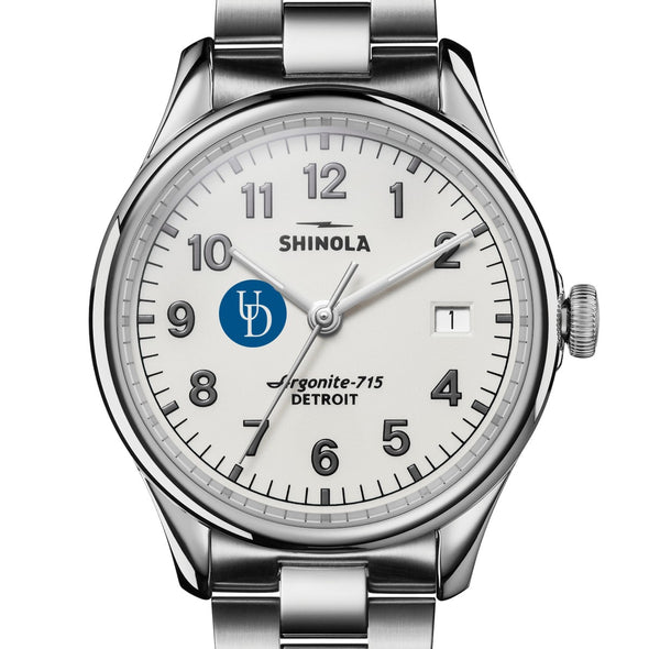 University of Delaware Shinola Watch, The Vinton 38 mm Alabaster Dial at M.LaHart & Co. Shot #1