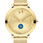 University of Delaware Women's Movado Bold Gold with Mesh Bracelet Shot #1