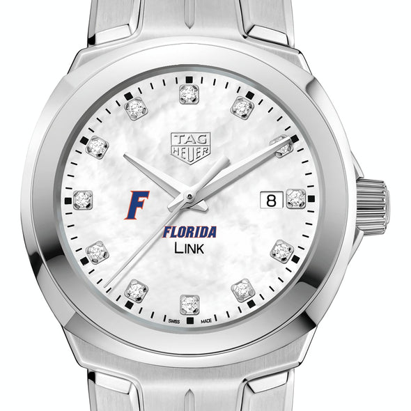University of Florida TAG Heuer Diamond Dial LINK for Women Shot #1