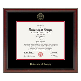University of Georgia Diploma Frame, the Fidelitas Shot #1