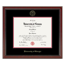 University of Georgia Diploma Frame, the Fidelitas Shot #1