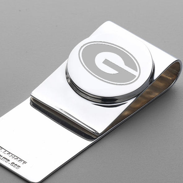 University of Georgia Sterling Silver Money Clip Shot #2