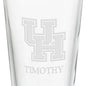 University of Houston 16 oz Pint Glass- Set of 4 Shot #3