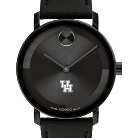 University of Houston Men's Movado BOLD with Black Leather Strap Shot #1