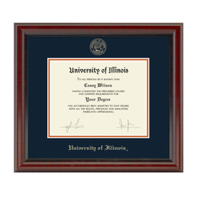 University of Illinois Diploma Frame, the Fidelitas Shot #1