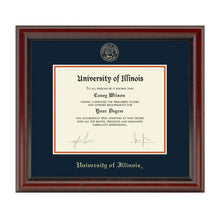 University of Illinois Diploma Frame, the Fidelitas Shot #1