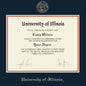 University of Illinois Diploma Frame, the Fidelitas Shot #2