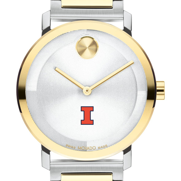University of Illinois Men's Movado BOLD 2-Tone with Bracelet Shot #1