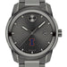 University of Illinois Men's Movado BOLD Gunmetal Grey with Date Window